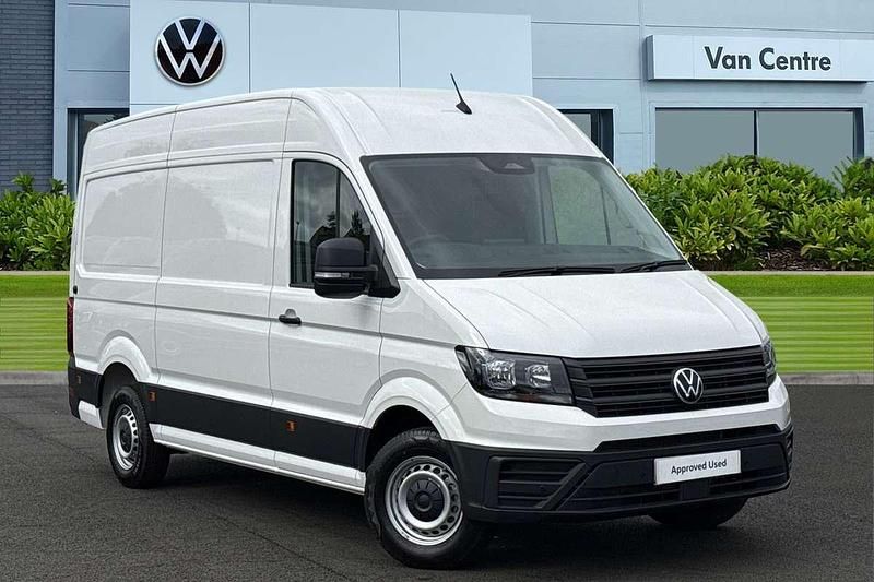 White New 2025 VW Crafter Van | £43,189 (A bit pricey) - Image 1/4