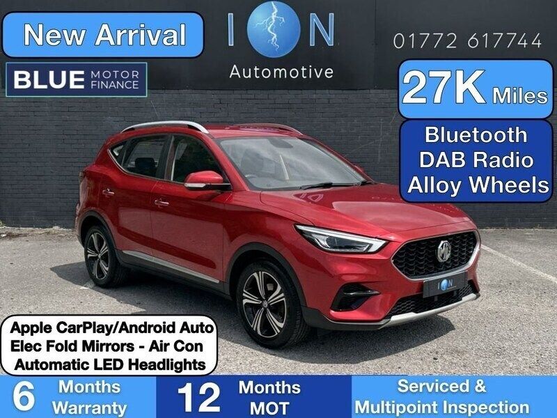 Red Used 2020 MG ZS Excite Sedan | £10,995 (Fair price) - Image 1/4