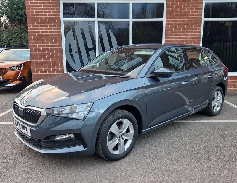 Used Skoda Scala SE 110 HP (80 kW) 2021 Grey Hatchback