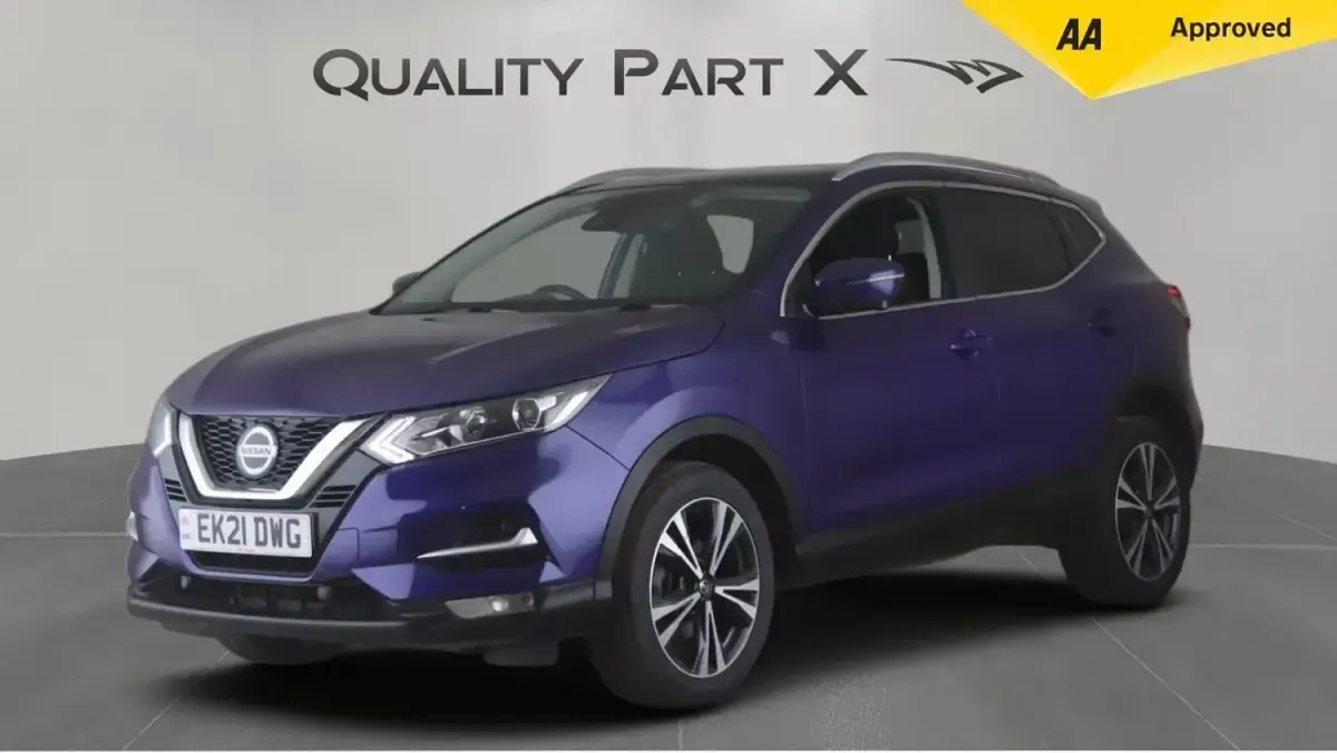 Used Nissan Qashqai N-Connecta 2021 Blue SUV
