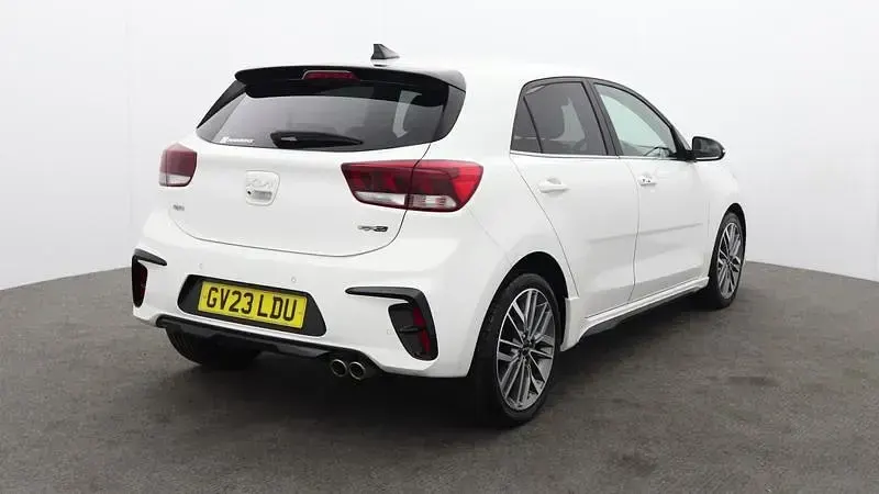 Used Kia Rio GT-Line S 2023 Clear white Hatchback