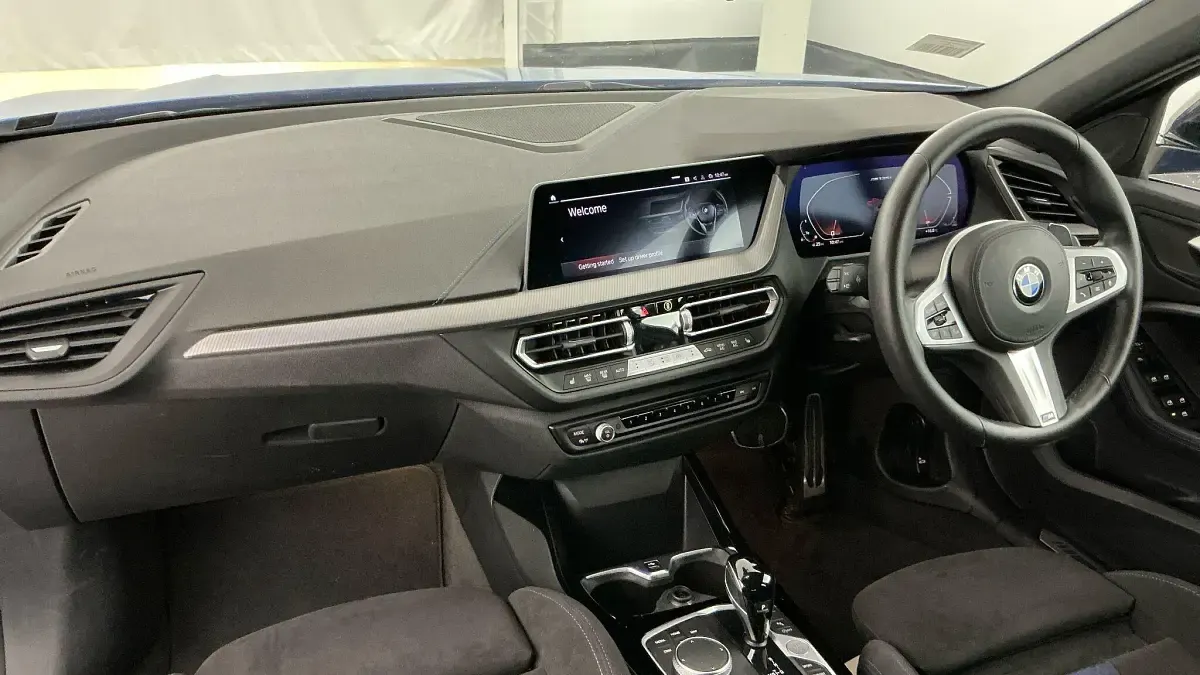 Used BMW M135 Shadowline 302 HP (222 kW) 2022 Blue Hatchback