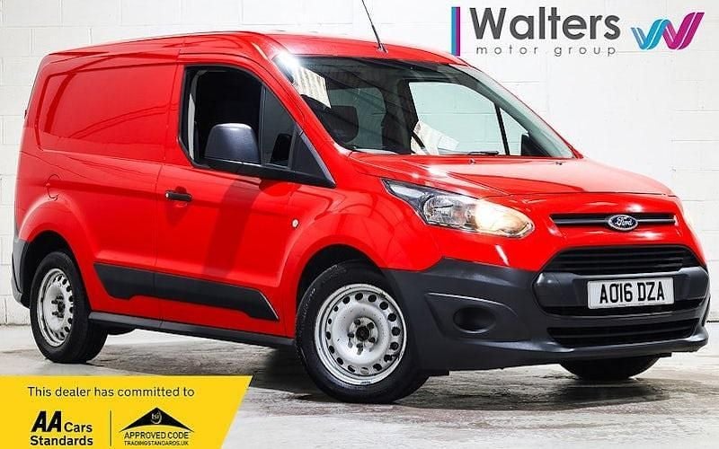 Used Ford Transit Connect 75 HP (55 kW) 2015 Red MPV