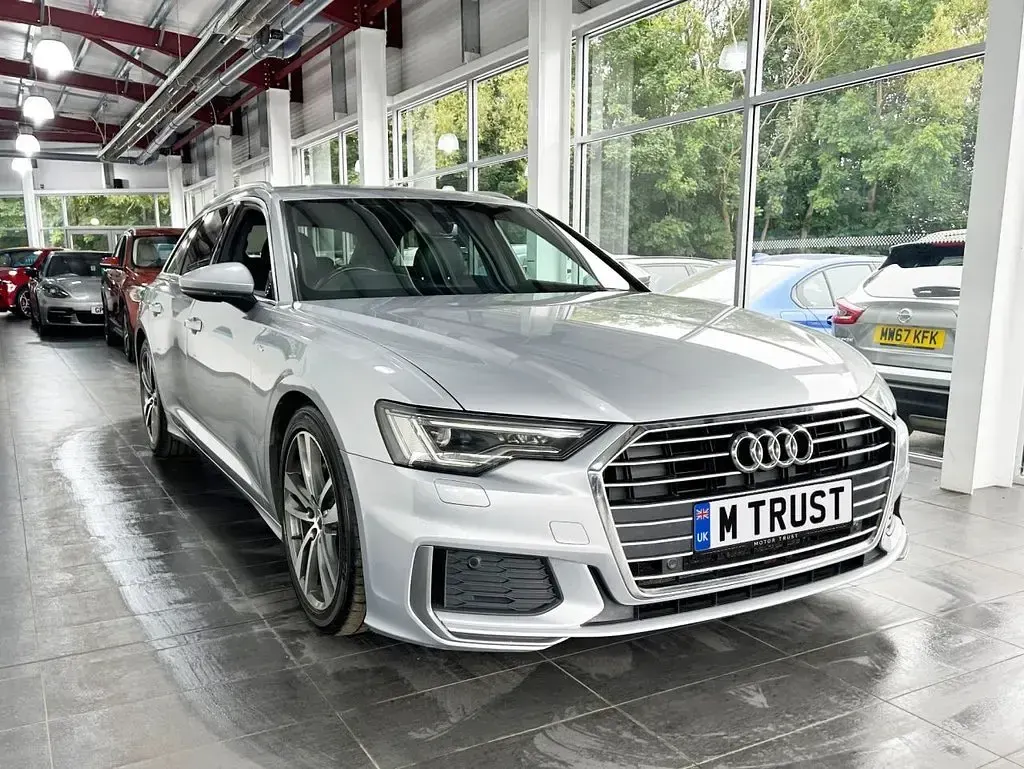 Used Audi A6 S-Line 204 HP (150 kW) 2019 Silver Estate