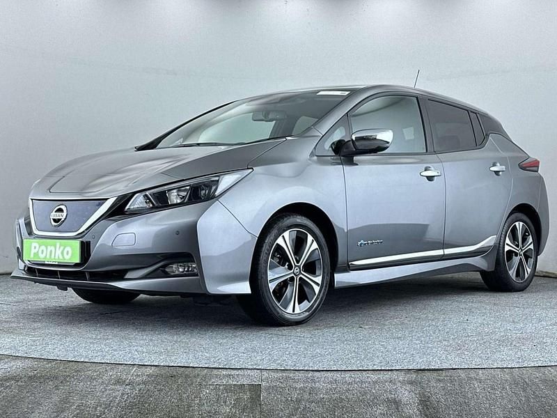 Used Nissan Leaf N-Connecta 110 kW (150 HP) 2019 Grey Hatchback