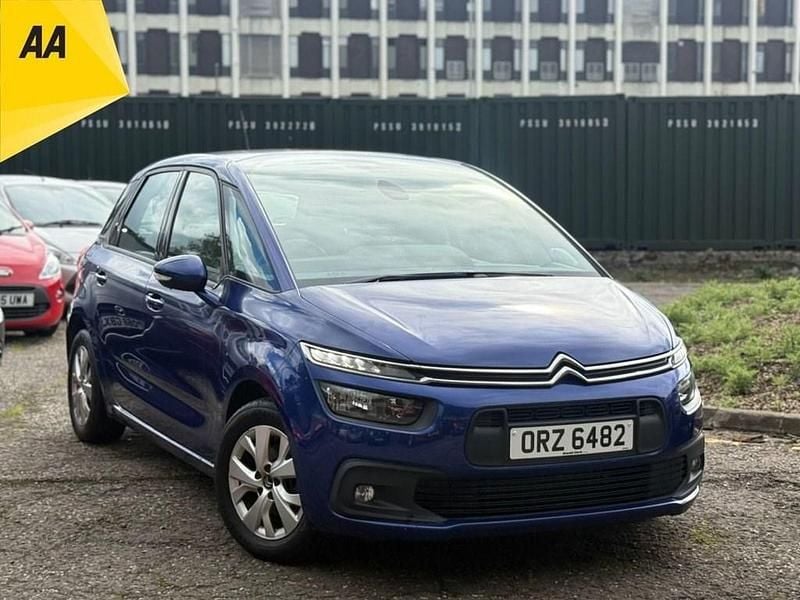 Blue Used 2018 Citroën C4 PureTech MPV | £9,495 (Fair price) - Image 1/4