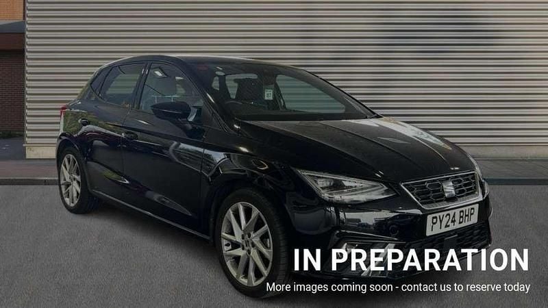 Black Used 2024 Seat Ibiza FR Hatchback | £15,490 (Good price) - Image 1/4