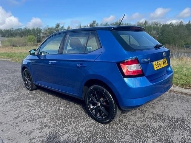 Used Skoda Fabia Colour Edition 2017 Blue Hatchback