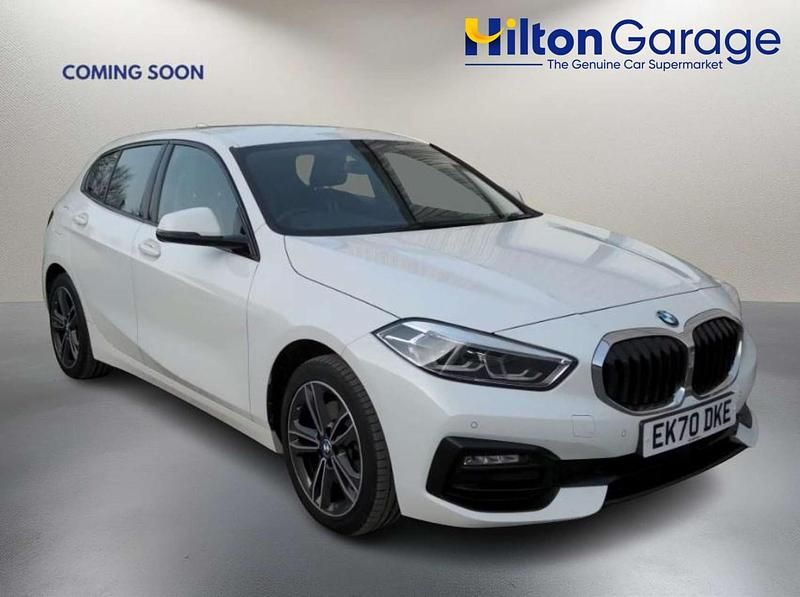 Used BMW 118 Sport Line 2020 White Hatchback