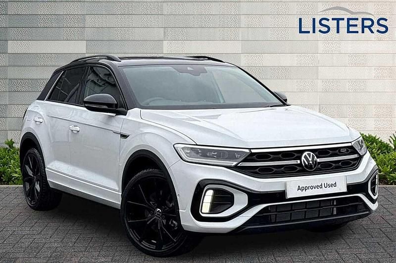 New VW T-Roc Black Edition 150 HP (110 kW) 2026 Pure white SUV