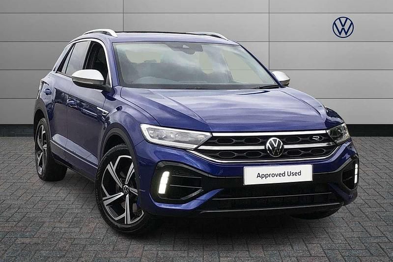 Blue Used 2022 VW T-Roc R SUV | £27,794 (Fair price) - Image 1/4