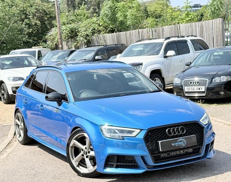 Blue Used 2018 Audi A3 Black Edition Hatchback | £16,999 (Fair price) - Image 1/4