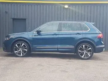 Used VW Tiguan R-line Edition 150 HP (110 kW) 2024 Blue SUV