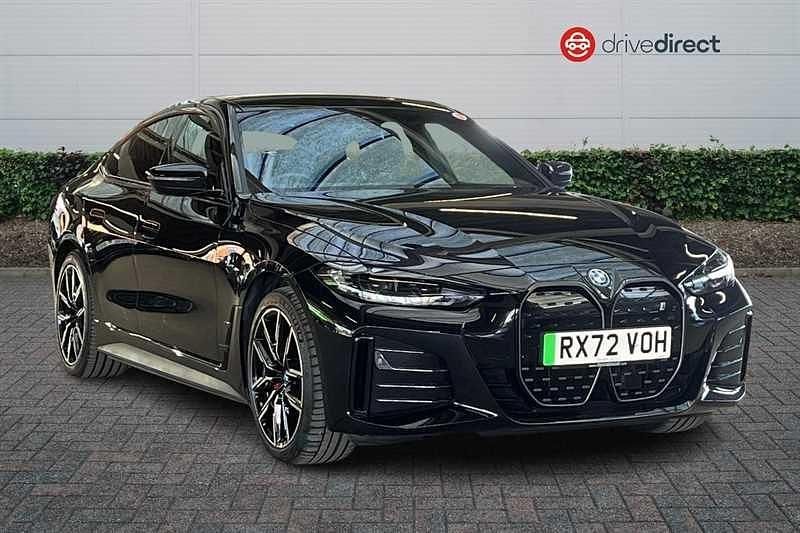 Used BMW i4 M Sport 250 kW (340 HP) 2022 Black Sedan