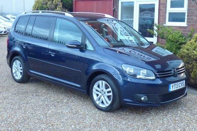 Blue Used 2013 VW Touran SE MPV | £7,495 (Fair price) - Image 1/1