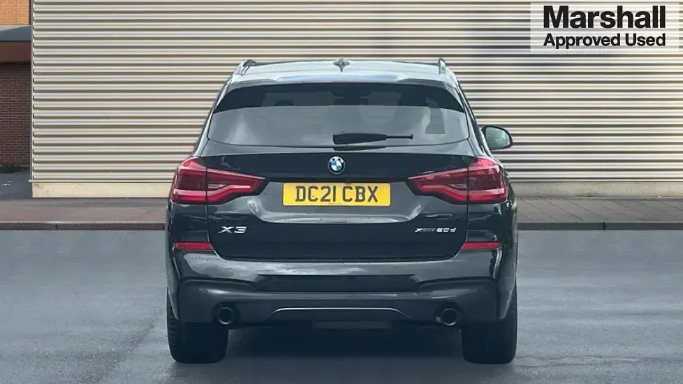 Used BMW X3 M Sport 190 HP (139 kW) 2021 Black SUV