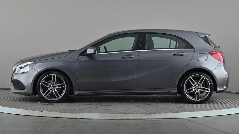 Used Mercedes A160 AMG line 102 HP (75 kW) 2017 Grey Hatchback