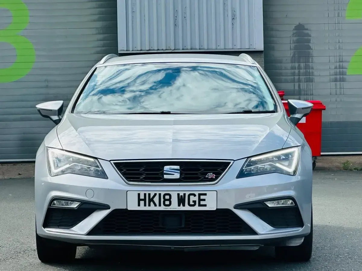 Used Seat Leon ST FR 125 HP (91 kW) 2018 Silver Estate