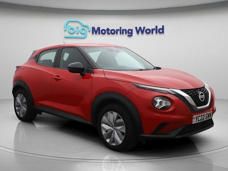 Red Used 2022 Nissan Juke Acenta SUV | £10,600 (Super price) - Image 1/4