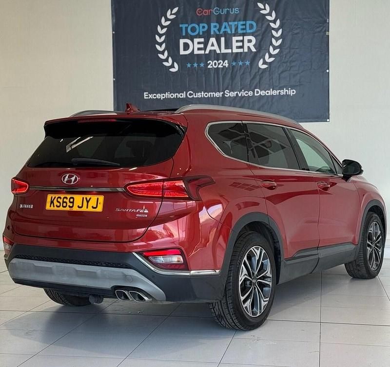 Used Hyundai Santa Fe Premium SE 200 HP (147 kW) 2019 Orange SUV