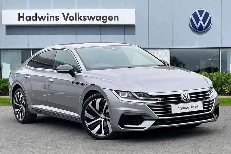 Silver Used 2017 VW Arteon R-line Hatchback | £17,995 (Fair price) - Image 1/4