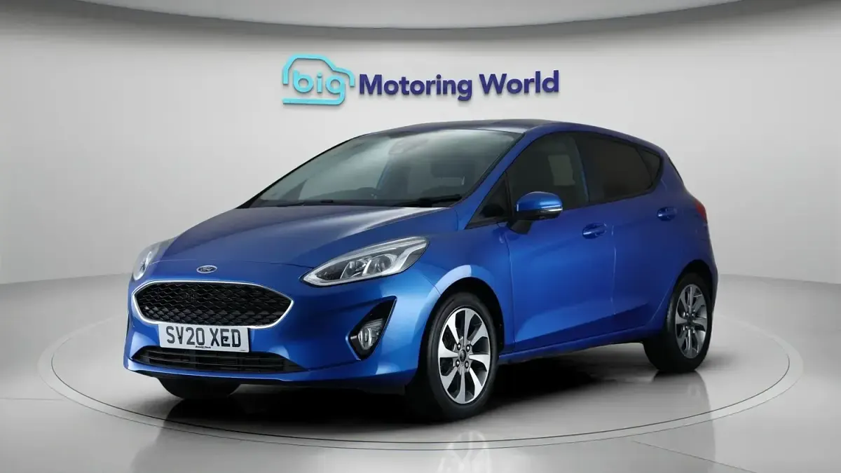Used Ford Fiesta Trend 95 HP (69 kW) 2020 Blue Hatchback
