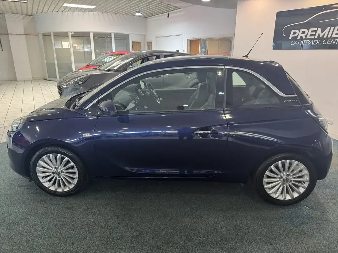 Used Vauxhall Adam Glam 2015 Blue Hatchback
