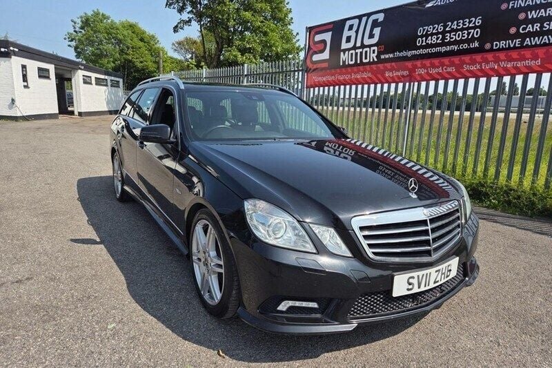 Black Used 2011 Mercedes E220 Estate | £4,699 (Fair price) - Image 1/1