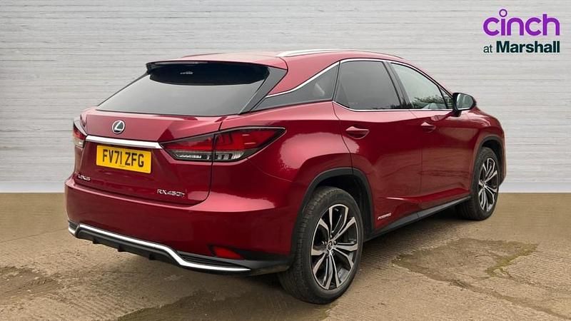 Used Lexus RX450h 313 HP (230 kW) 2022 Red SUV
