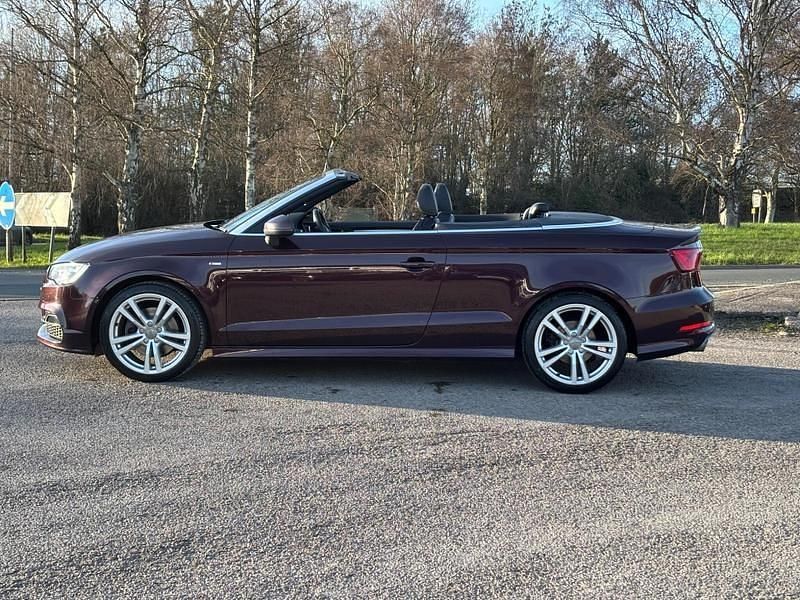 Used Audi A3 Cabriolet S-Line 2015 Red Cabriolet