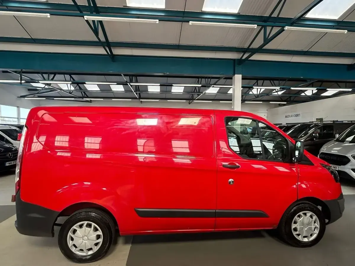 Usado Ford Transit Custom 125 HP (91 kW) 2014 Vermelho Van