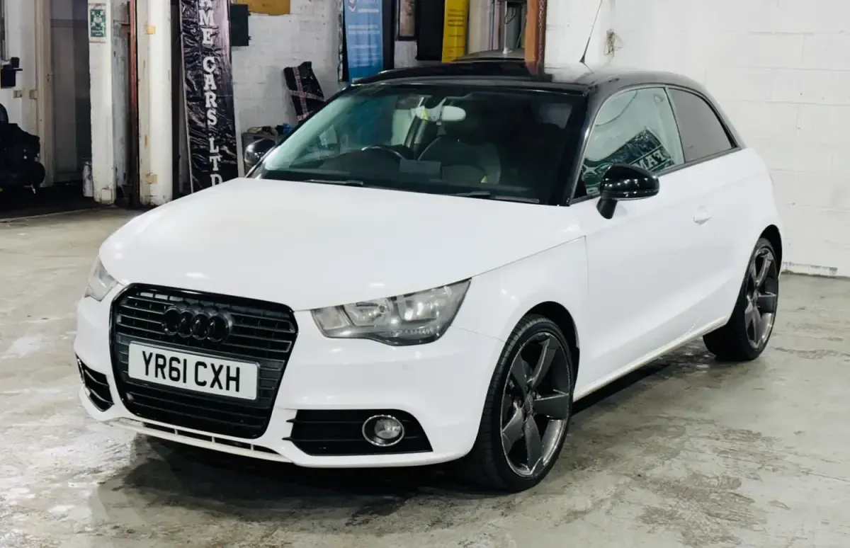 Begagnad Audi A1 Sport 2011 Vit Halvkombi