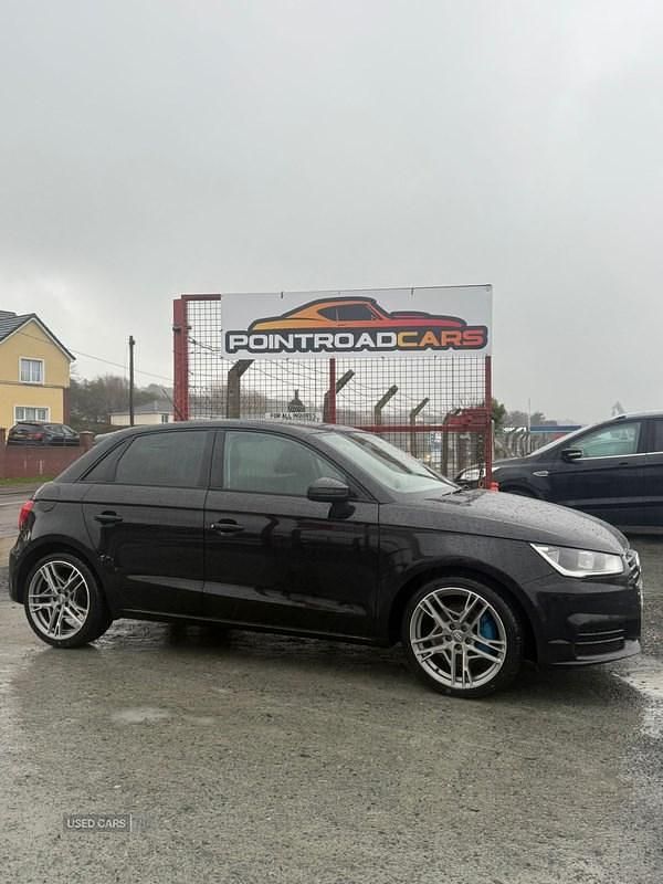 Used Audi A1 116 HP (85 kW) 2015 Black Hatchback