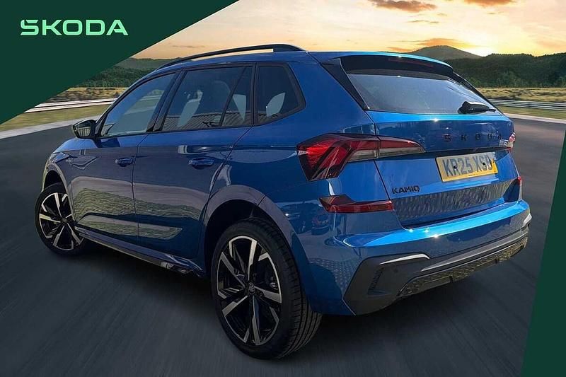 Used Skoda Kamiq Monte Carlo 110 HP (80 kW) 2025 Race blue metallic SUV