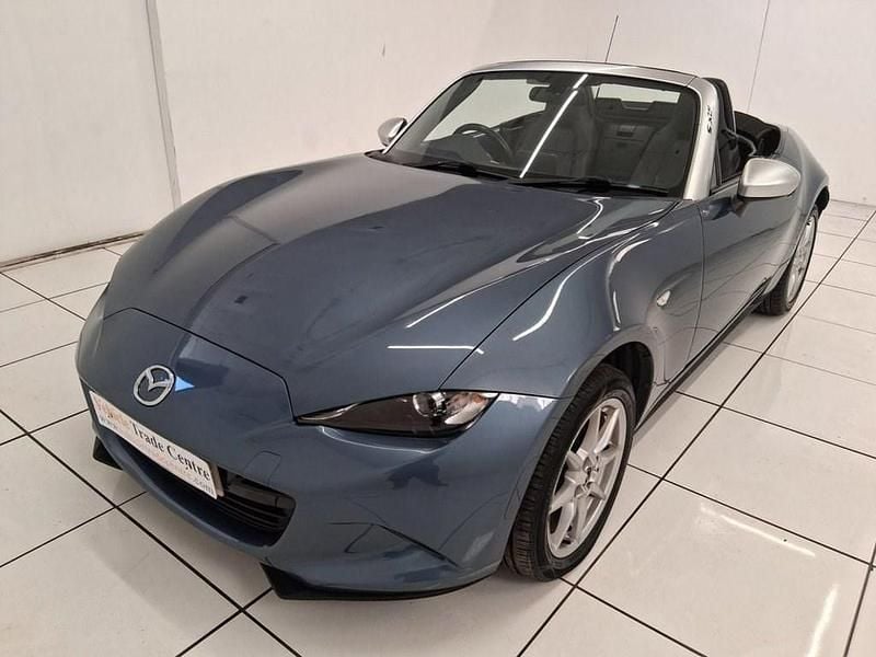 Used Mazda MX5 131 HP (96 kW) 2017 Blue Cabriolet