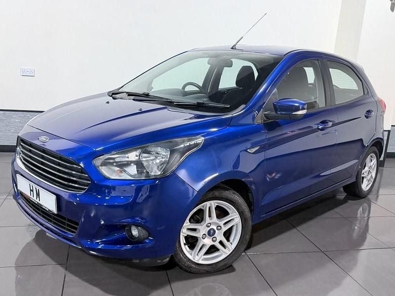 Used Ford Ka Plus Zetec 70 HP (51 kW) 2017 Blue Hatchback