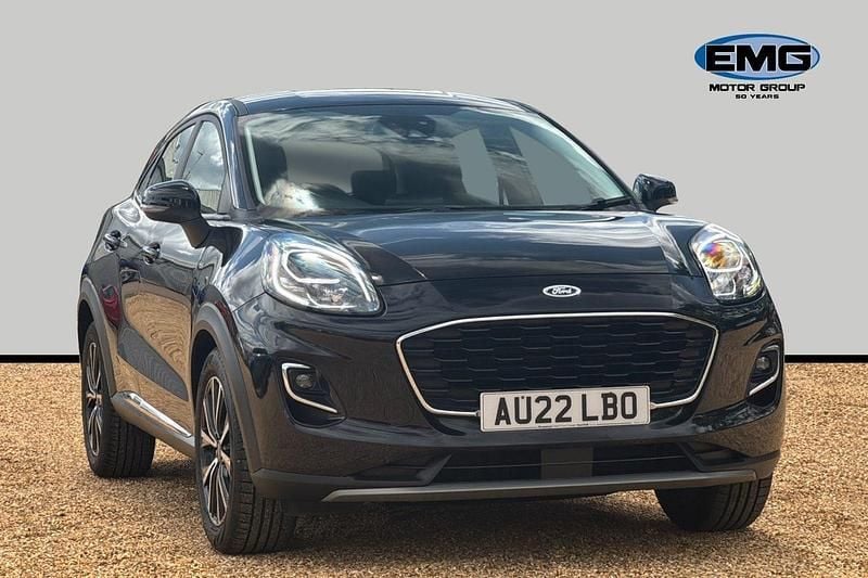 Black Used 2022 Ford Puma Titanium SUV | £11,895 (Good price) - Image 1/3