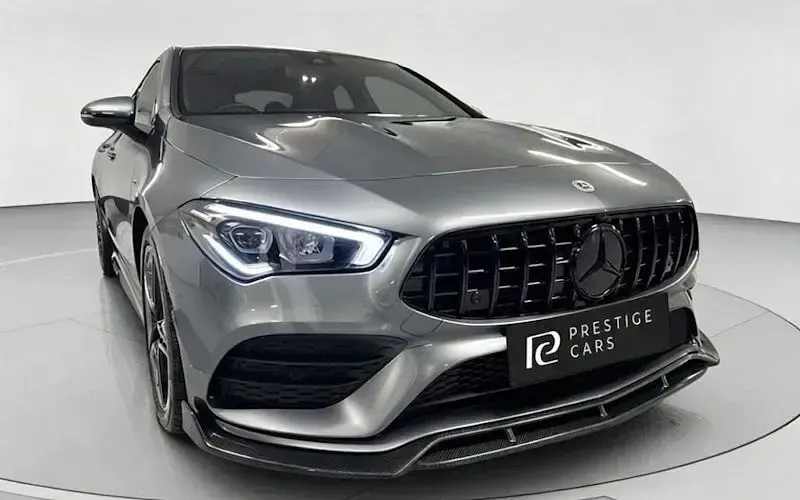Used Mercedes CLA180 AMG line 136 HP (100 kW) 2022 Grey Coupe