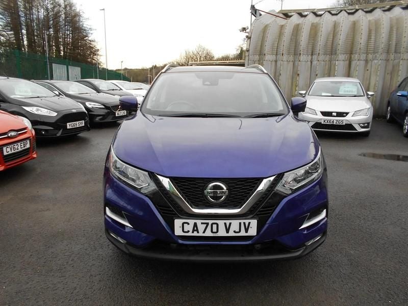Used Nissan Qashqai N-Connecta 140 HP (102 kW) 2021 Blue SUV