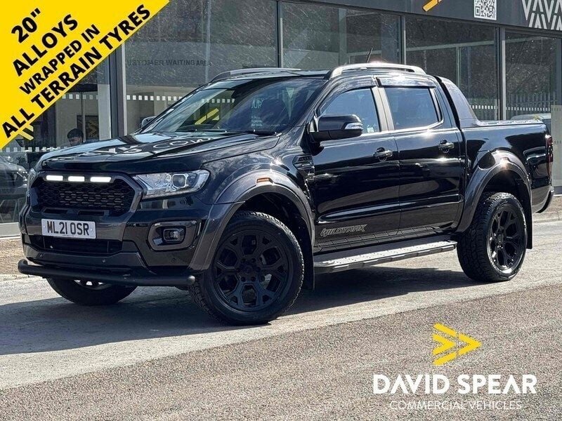 Shadow black Used 2021 Ford Ranger Raptor Pickup | £26,990 (Super price) - Image 1/3