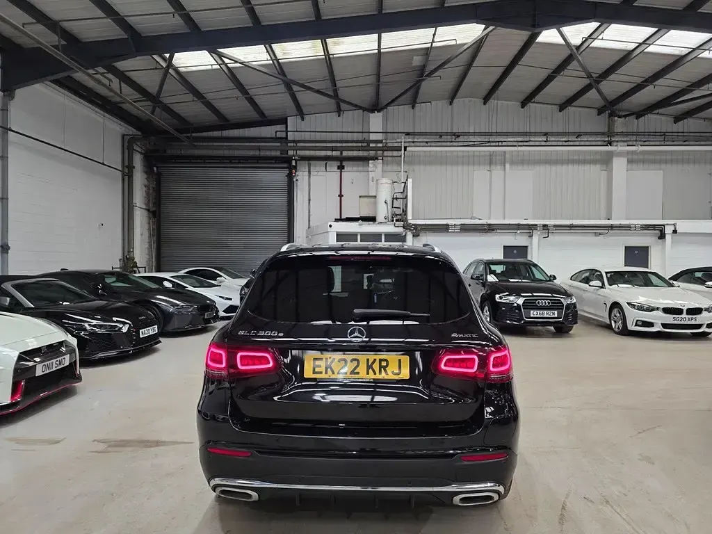 Used Mercedes GLC300e AMG line 2022 Black SUV