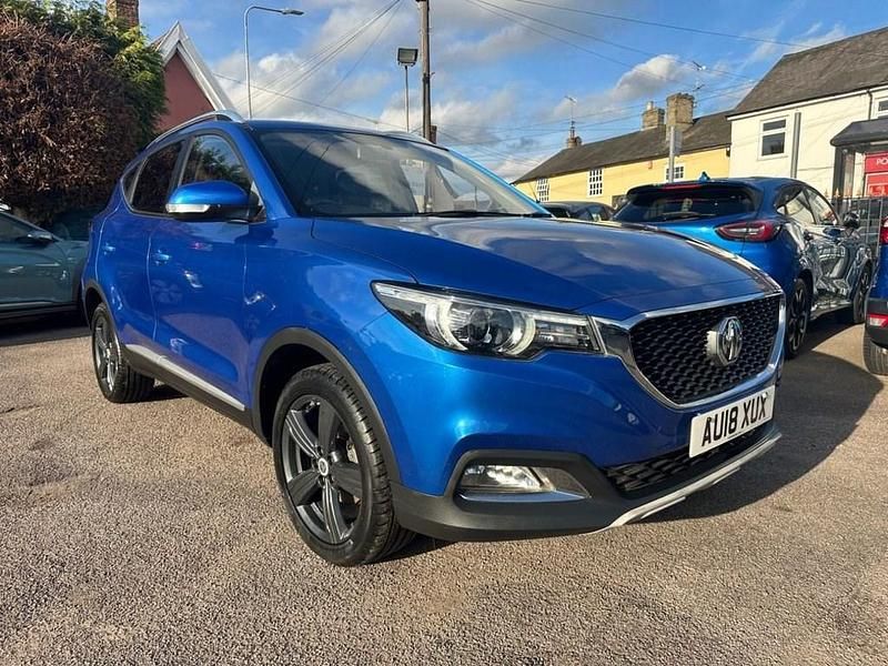 Blue Used 2018 MG ZS Exclusive Sedan | £9,250 (Good price) - Image 1/4