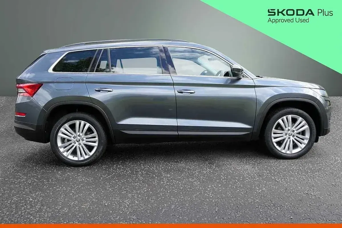 Used Skoda Kodiaq SE L 110 HP (80 kW) 2021 Quartz grey metallic SUV