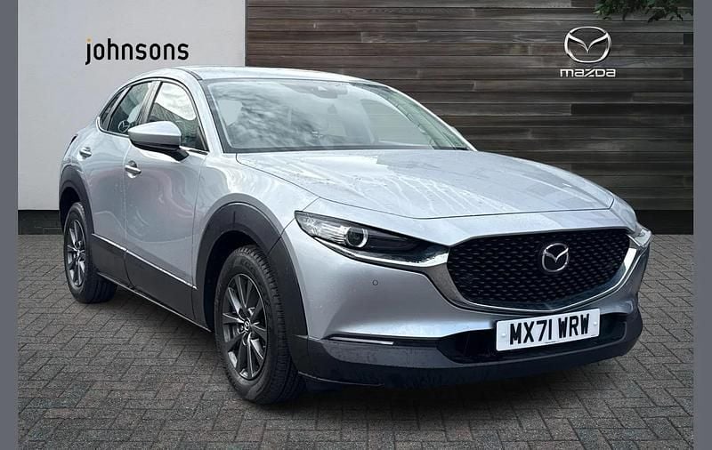 Silver Used 2021 Mazda CX-30 SUV | £15,820 (Fair price) - Image 1/4