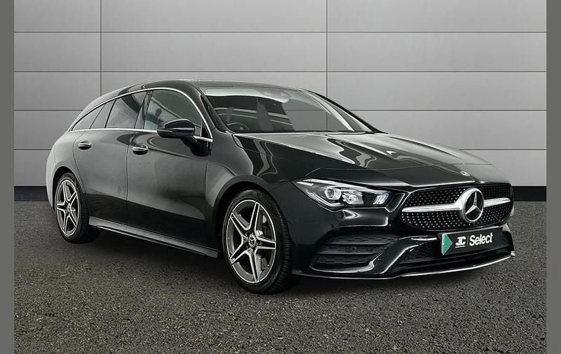 Used Mercedes CLA220 Shooting Brake AMG Line Premium 187 HP (137 kW) 2020 Black Estate