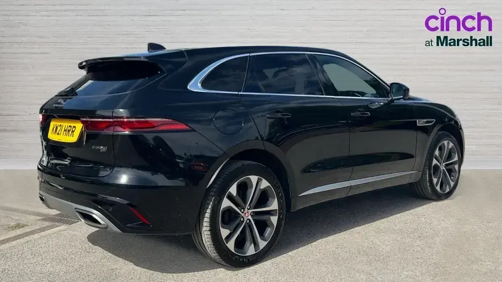 Used Jaguar F-Pace R-Dynamic 300 HP (220 kW) 2021 Black SUV