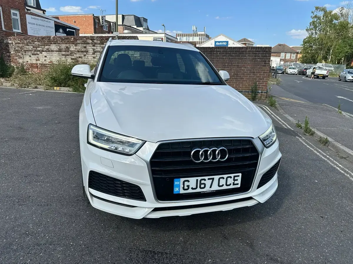 Used Audi Q3 S-Line 150 HP (110 kW) 2017 White SUV