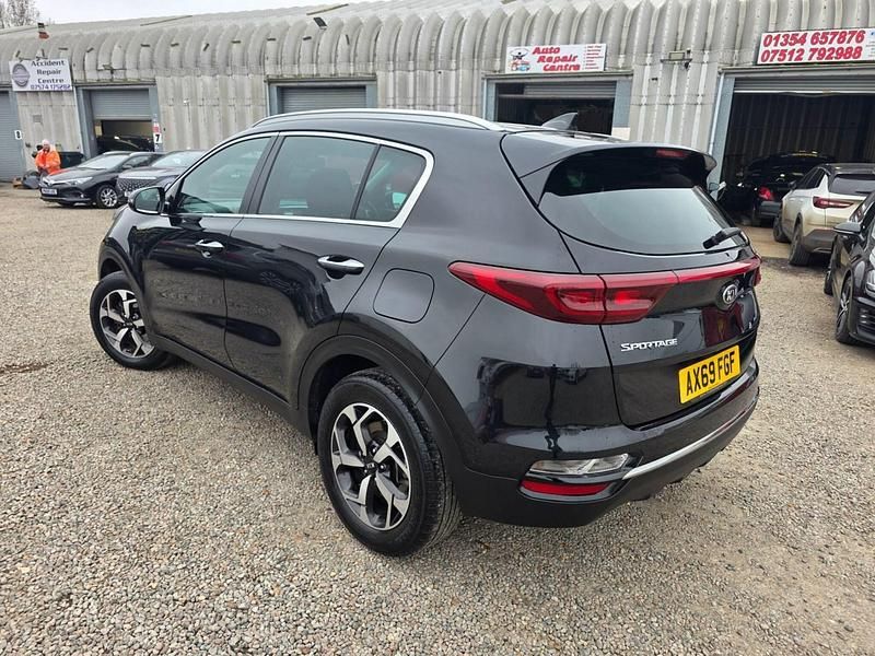 Begagnad Kia Sportage 134 HK (98 kW) 2020 Svart SUV