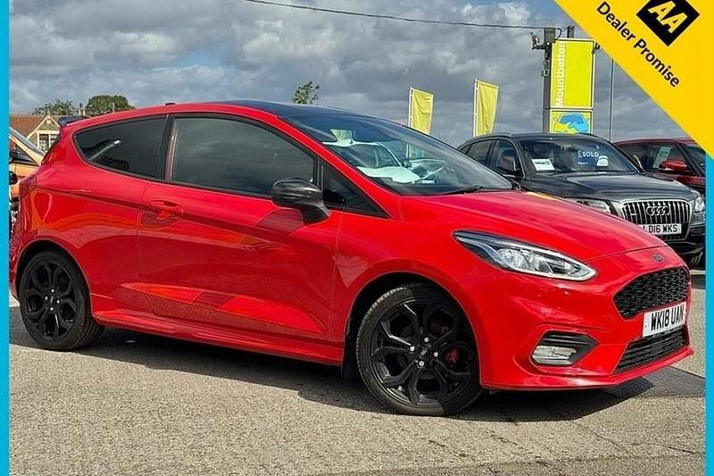 Red Used 2018 Ford Fiesta ST-Line Hatchback | £7,995 (Fair price) - Image 1/1