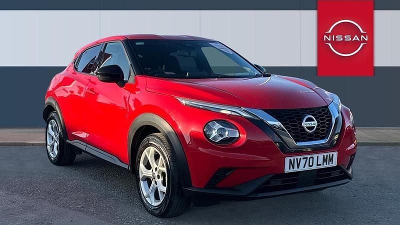 Used Nissan Juke N-Connecta 114 HP (83 kW) 2020 Red SUV